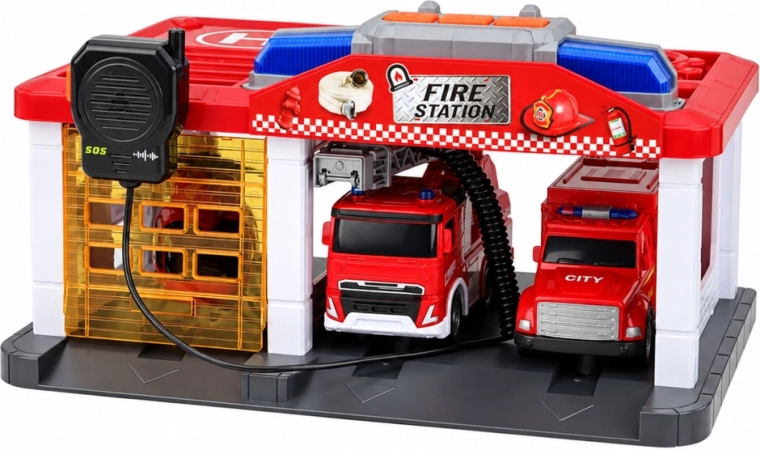 Caserne de secours complète