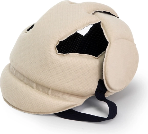 Casque de protection pour enfant Okbaby No shock pour le quatre pattes, beige