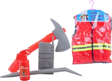 Costume d'enfant Pompier avec gilet
