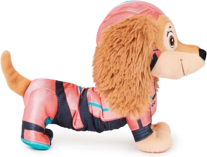 Pose dynamique et détails amusants