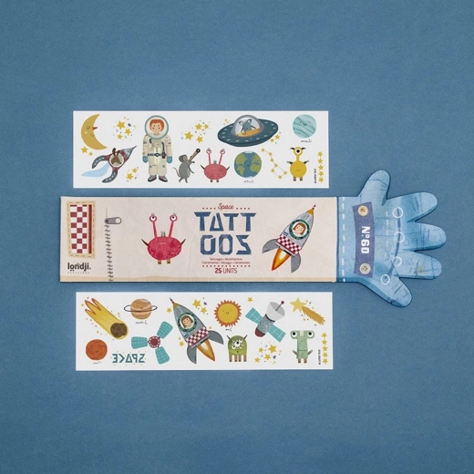 Tatouage Londji astronaute