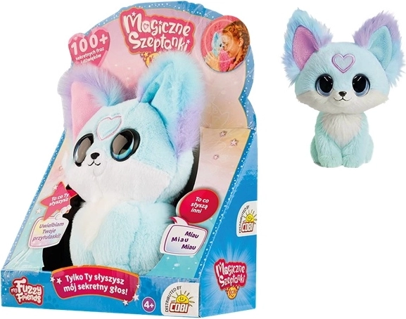 Chatte en peluche interactive COBI Magic Whispers Bijou