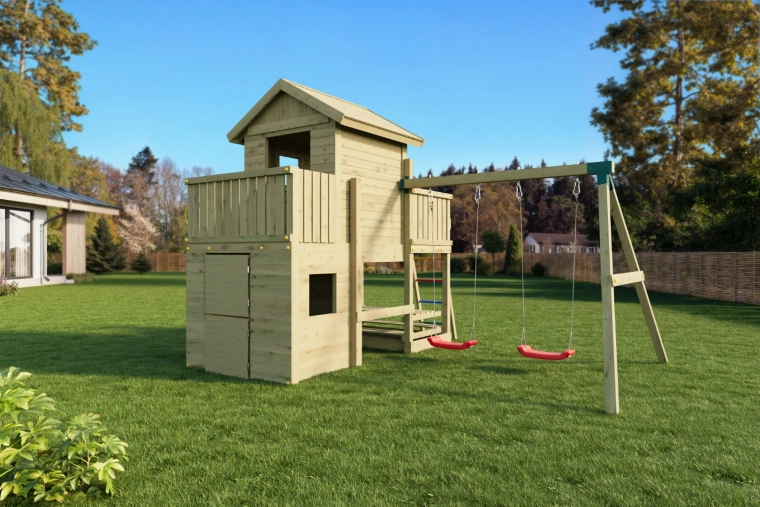 Amusement sécurisé pour plusieurs enfants