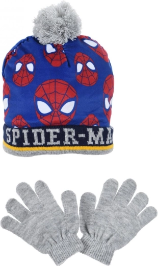 Bonnet et gants pour enfant Spiderman