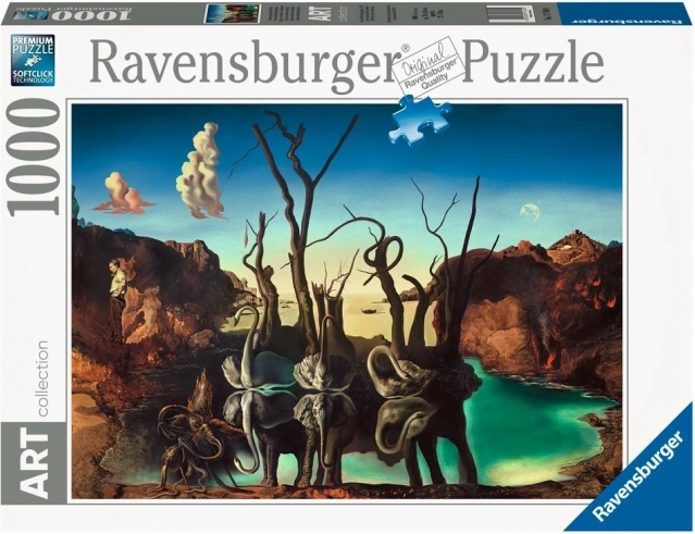 Puzzle 1000 pièces Dali de la marque Ravensburger