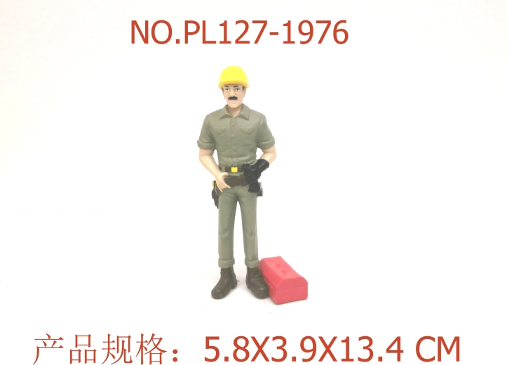 Figurine technicien 13,4 cm - 1 pièce
