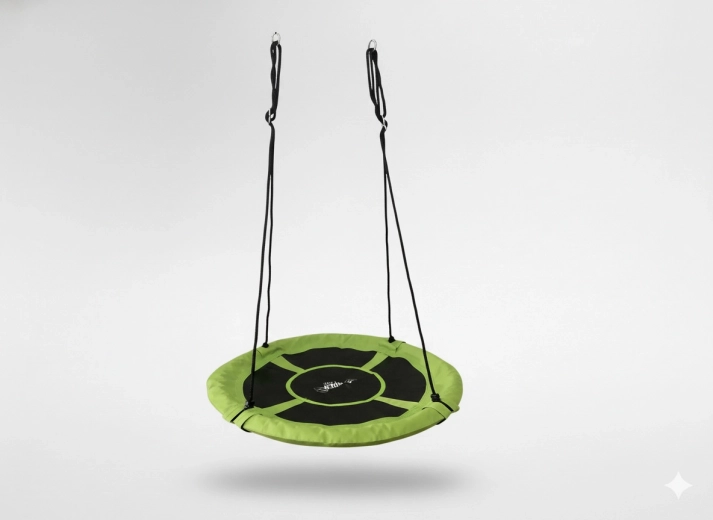 Balançoire nid suspendue 100 cm – vert