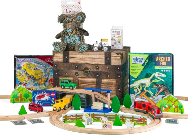 Coffre plein de jouets Oliver