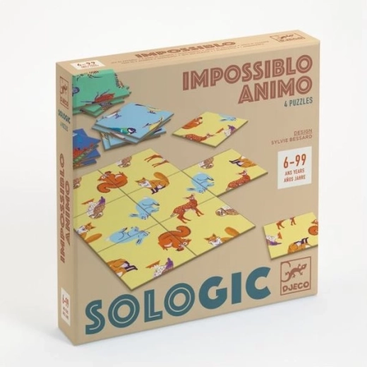 Jeu logique Sologic Impossiblo – animaux