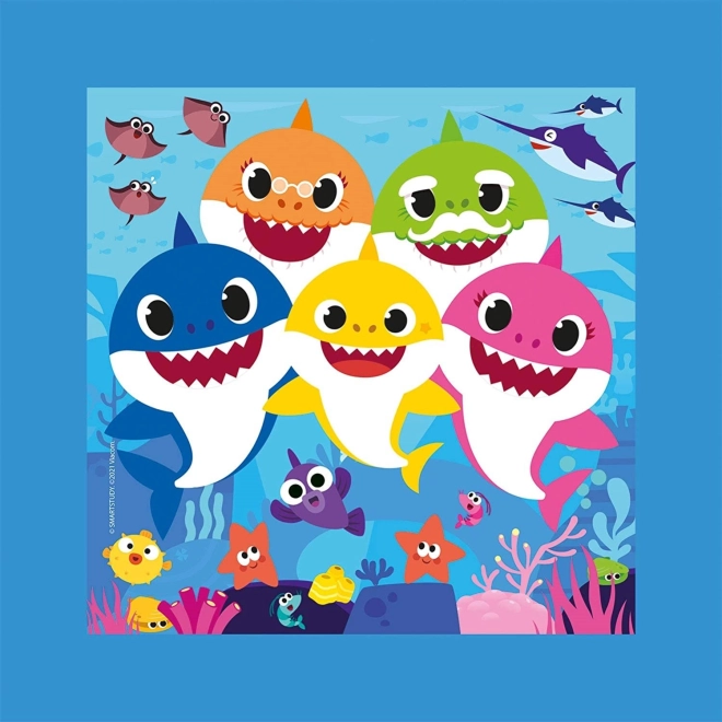 Puzzle Clementoni Frame Me Up Baby Shark 60 pièces