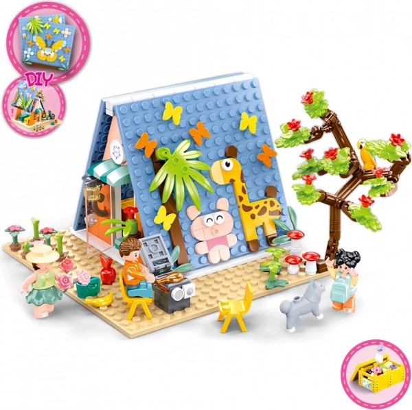 Sluban Girls Dream Camping Kit de Construction