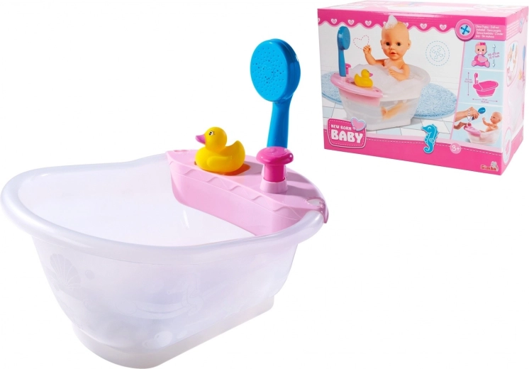 Baignoire pour poupée New Born Baby