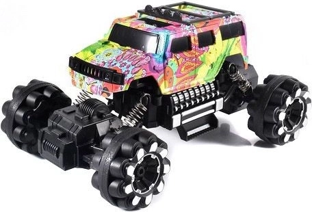 Voiture RC tout-terrain Brave colorée - 1 pièce