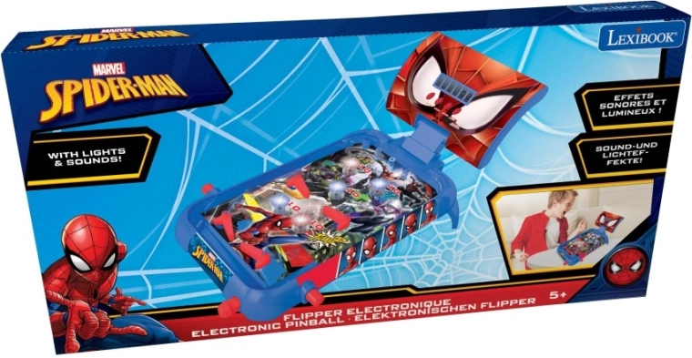 Flipper électronique de table SPIDER-MAN par Lexibook