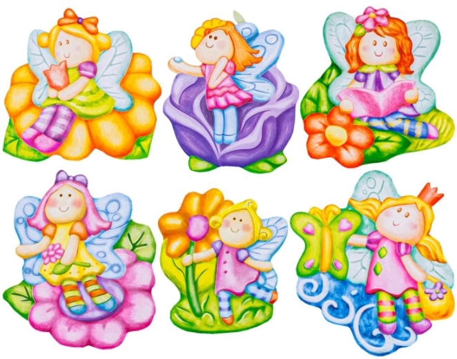 6 motifs de fées à créer par moulage