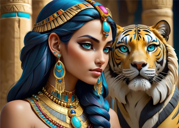 Puzzle Amitié égyptienne 300 pièces BLUEBIRD