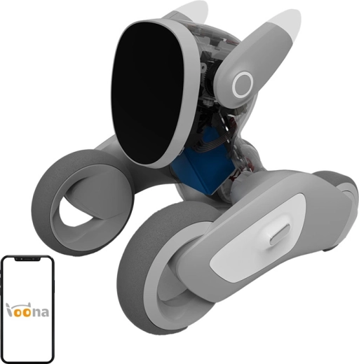 Animal de compagnie robotique interactif LOONA Premium avec reconnaissance faciale