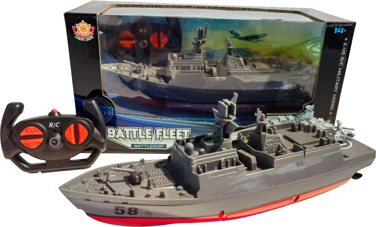 Navire de guerre RC 1:16