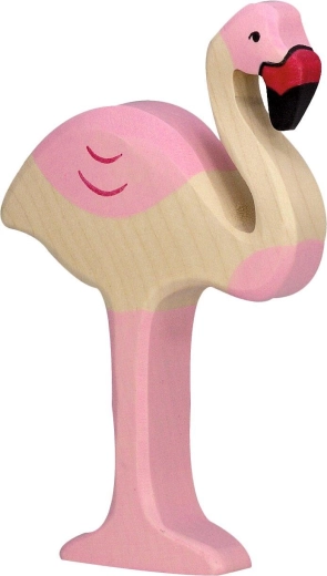 Holztiger flamant rose - 1 pièce