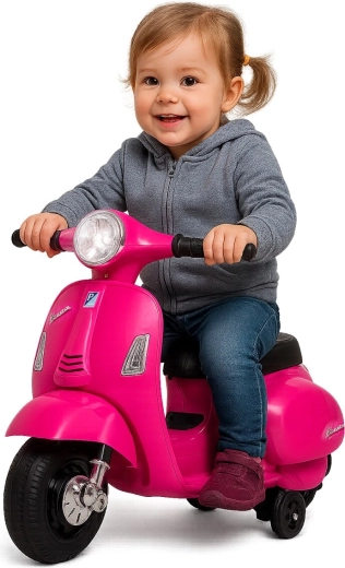 Trottinette électrique pour enfants Vespa Mini rose