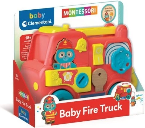 Camion de pompiers Montessori Baby Clementoni pour les tout-petits