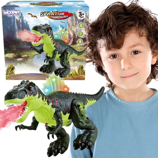 Woopie dinosaure marcheur Tyrannosaurus Rex avec effets lumineux et sonores