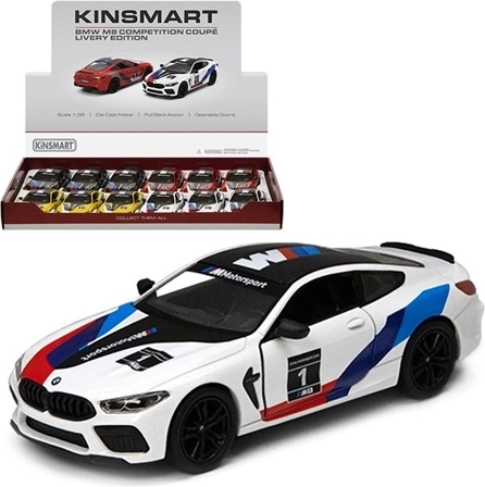 Modèle de collection BMW M8 Competition Coupé avec décorations