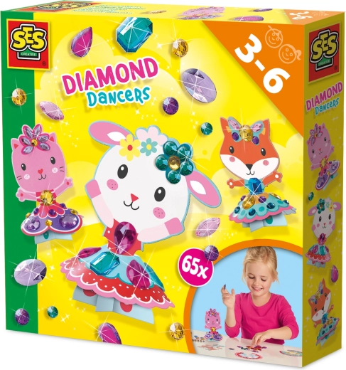 65 « diamants » scintillants pour un effet maximal