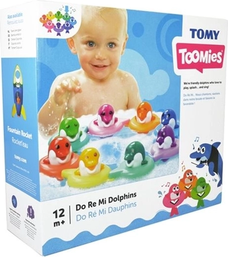 TOMY Toomies dauphins musicaux pour le bain