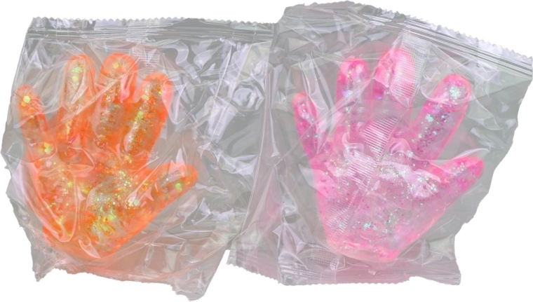 Effet pailleté et couleurs vives
