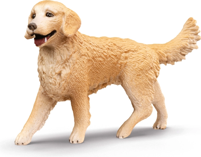 Figurine détaillée de golden retriever