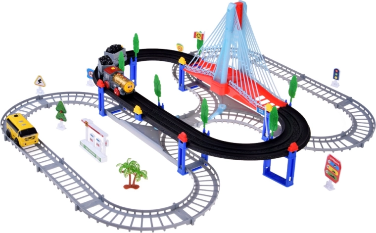 Pont suspendu avec effets LED