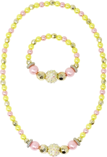 Pink Poppy set collier et bracelet Lemon