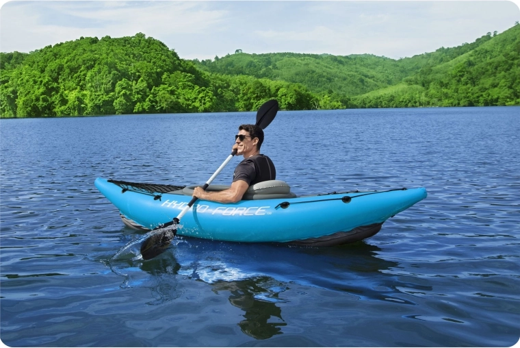 Équipement confortable pour le paddle de loisir