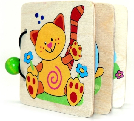 Livre en bois Animaux par Hess