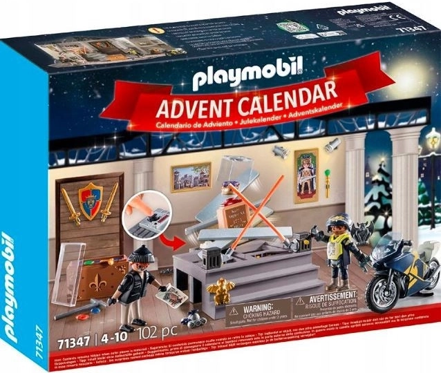 Playmobil City Action calendrier de l’Avent Police – vol au musée
