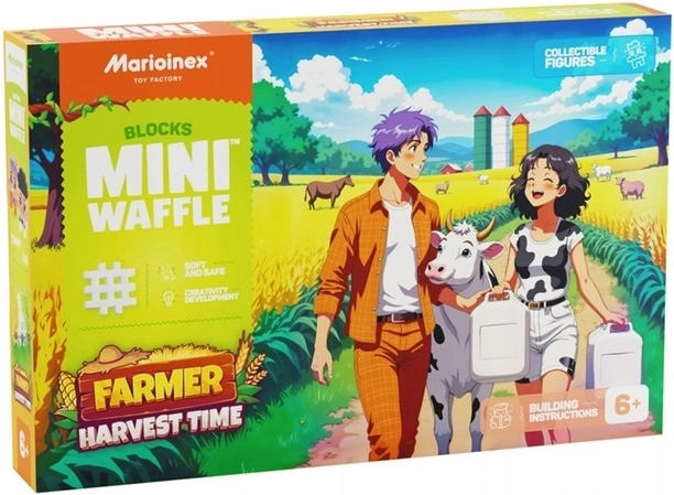 Marioinex Mini Waffle Ferme – Temps des récoltes (100 pièces)