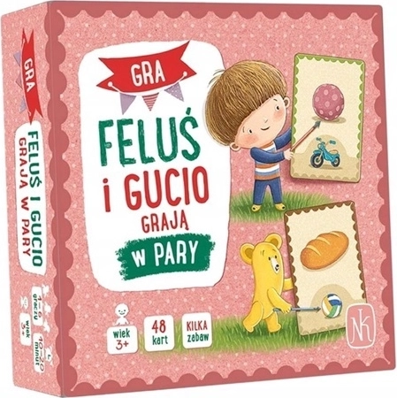 Feluś et Gucio jouent au jeu des paires