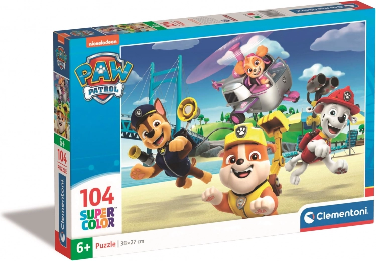 CLEMENTONI Puzzle Pat' Patrouille 104 pièces