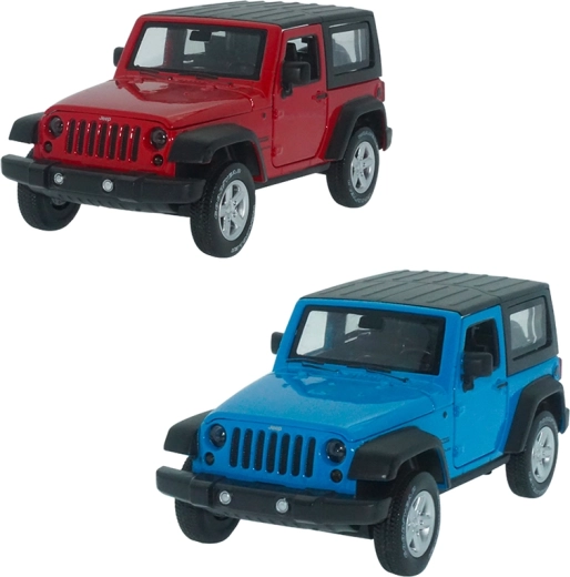 Modèle métallique JEEP Wrangler 1:32 avec lumière et son