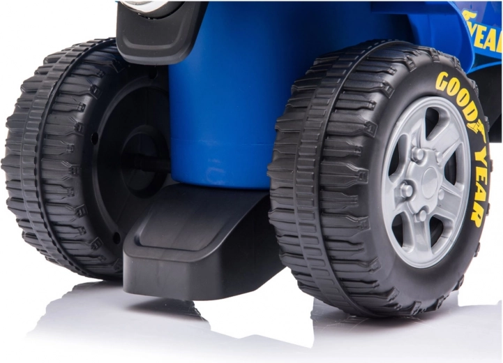 Roues larges et construction stable