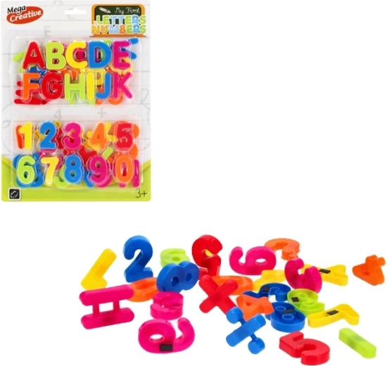 Lettres et chiffres magnétiques pour enfants