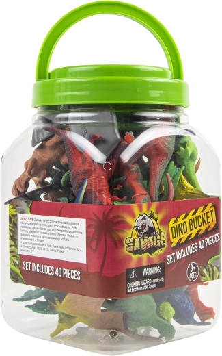 Seau de rangement pratique avec poignée