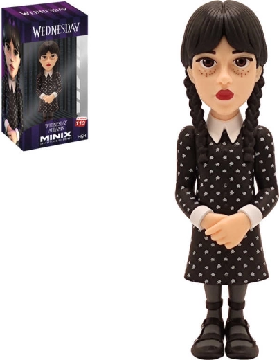 Figurine Minix Wednesday Addams (Netflix) - 1 pièce