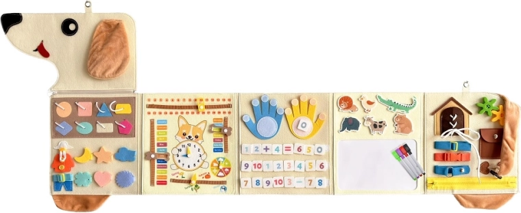 2Kids Toys tableau d’activités souple chien
