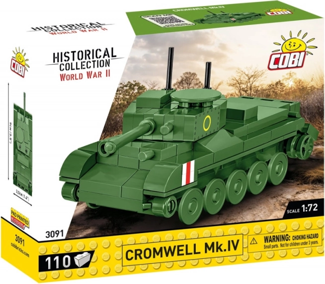 coffret de construction historical collection cobi cromwell mk.iv 1:72