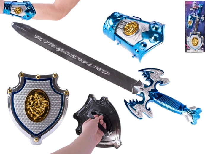 Set de chevalier – épée 56 cm et bouclier pour enfants