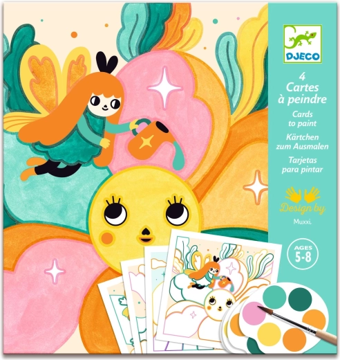 Djeco peinture avec palette jardin magique - 1 pièce