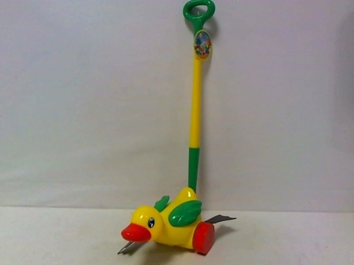 Porteur enfant canard avec poignée de guidage