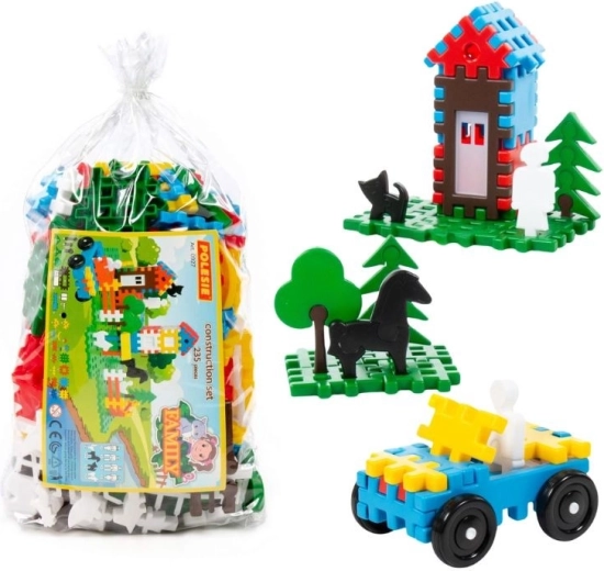Jeu de construction Blok Family – 235 pièces